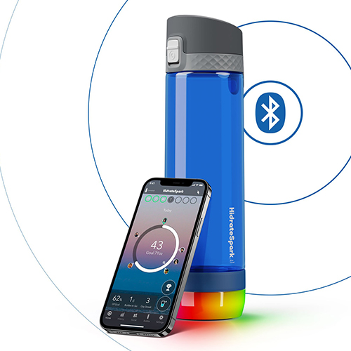 Умная бутылка для воды. HidrateSpark PRO